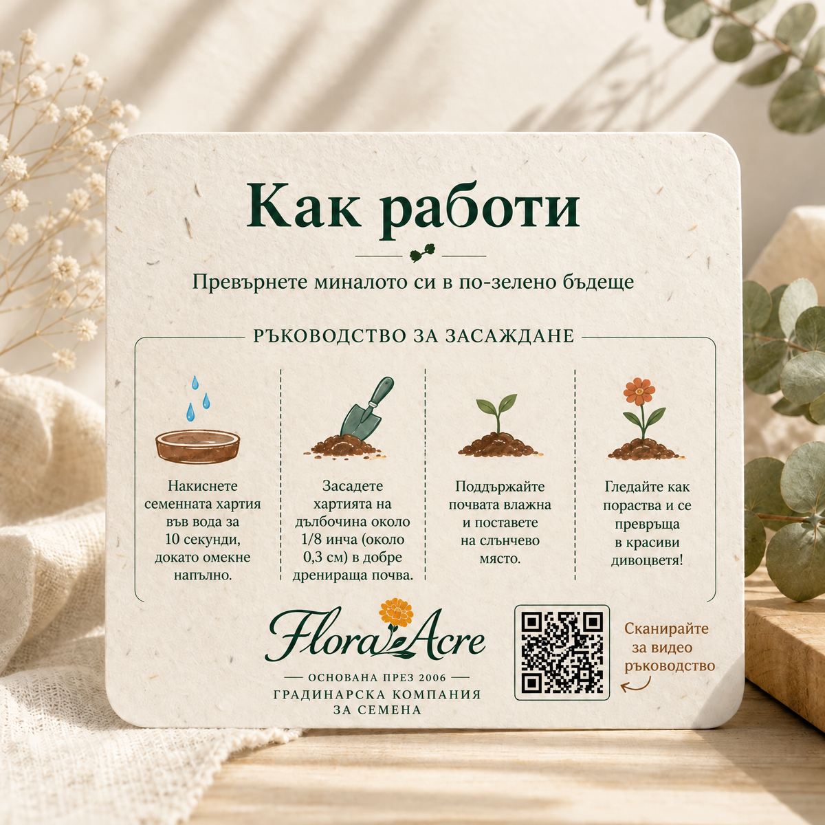 🌱 Календар със семена за засаждане за 2027 г. 🍇 – Година, изпълнена с красота; нов живот във всяка страница! 🌸🎁