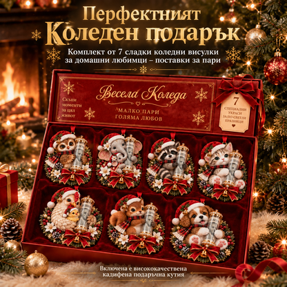 🎁 Коледна украса с мило животинче за паричен подарък🍈 – Декорация за елха 🎄💵