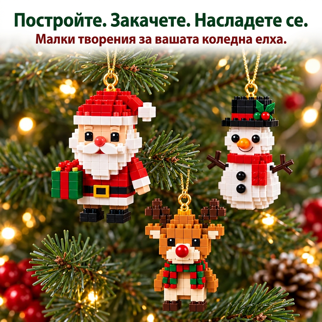 🎅🔥 Последен ден за офертата на половин цена! 🍈 Календар-блокче за обратно броене до Коледа, подходящ за цялото семейство 🎄 Идеален за украса на коледната елха.